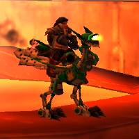 Olganna warms up with her elite Mechanostrider