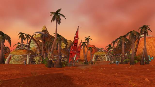Sen'jin Village in southern Durotar