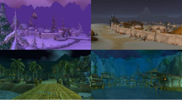 Everlook, Gadgetzan, Booty Bay, Ratchet