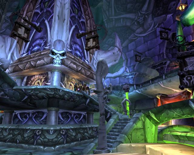 The dark and creepy Undercity lies beneath the ancient capital of Lordaeron